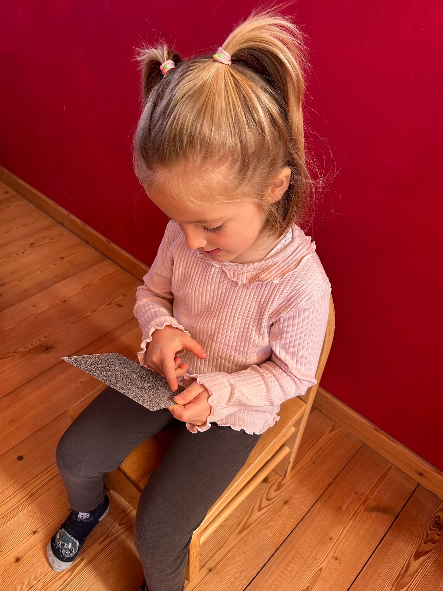 Bambina Visita Oculistica